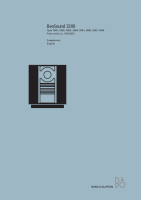 Bang & Olufsen - Beosound_3200-Service-Manual